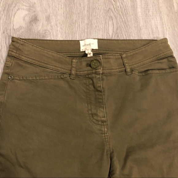 Wilfred Free Olive Green Low Rise Pants - Picture 3 of 7